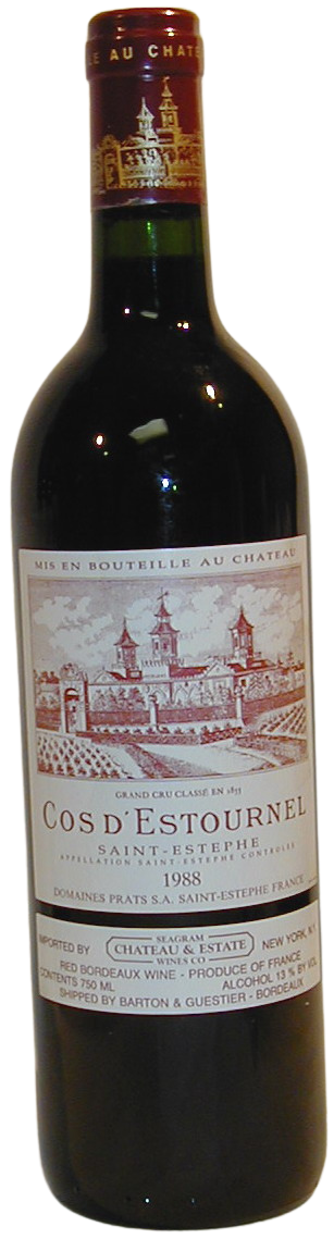 1988 Cos d'Estournel St Estephe