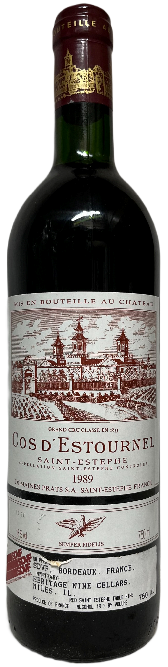 1989 Cos d'Estournel St Estephe