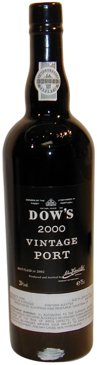 2000 Dow Vintage Port