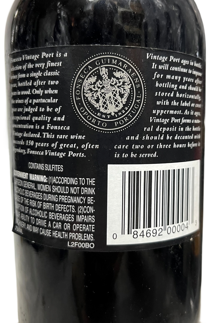 2000 Fonseca Vintage Port