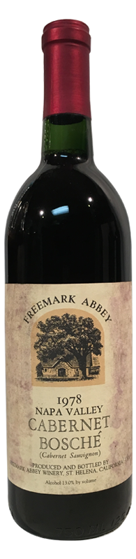 Freemark Abbey Napa Valley Bosche Cabernet