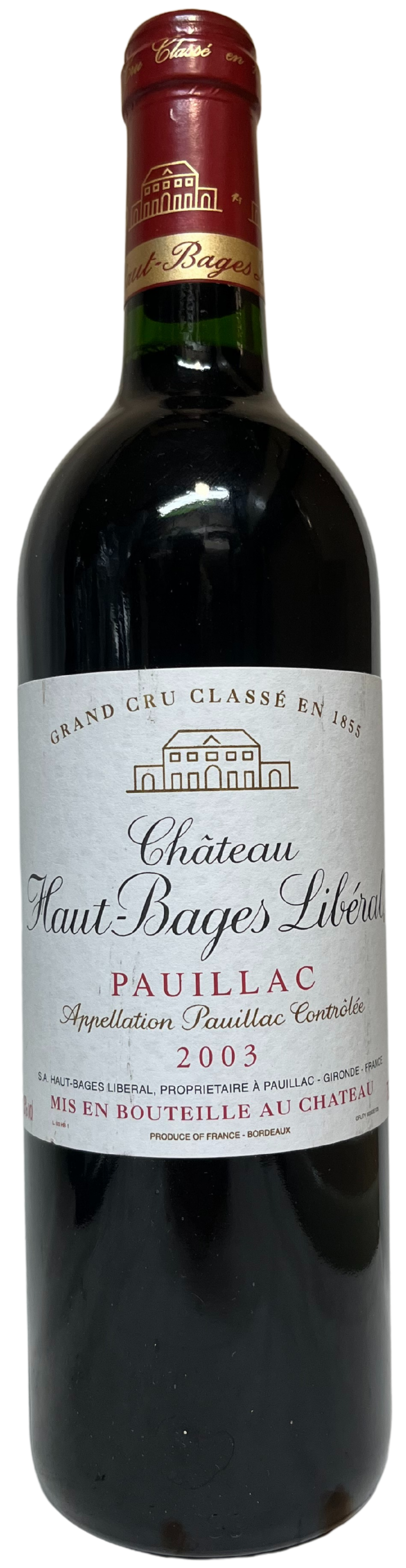 2003 Haut Bages Liberal Pauillac