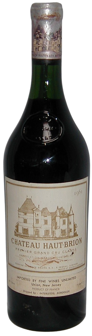 1961 Haut Brion Pessac Leognan