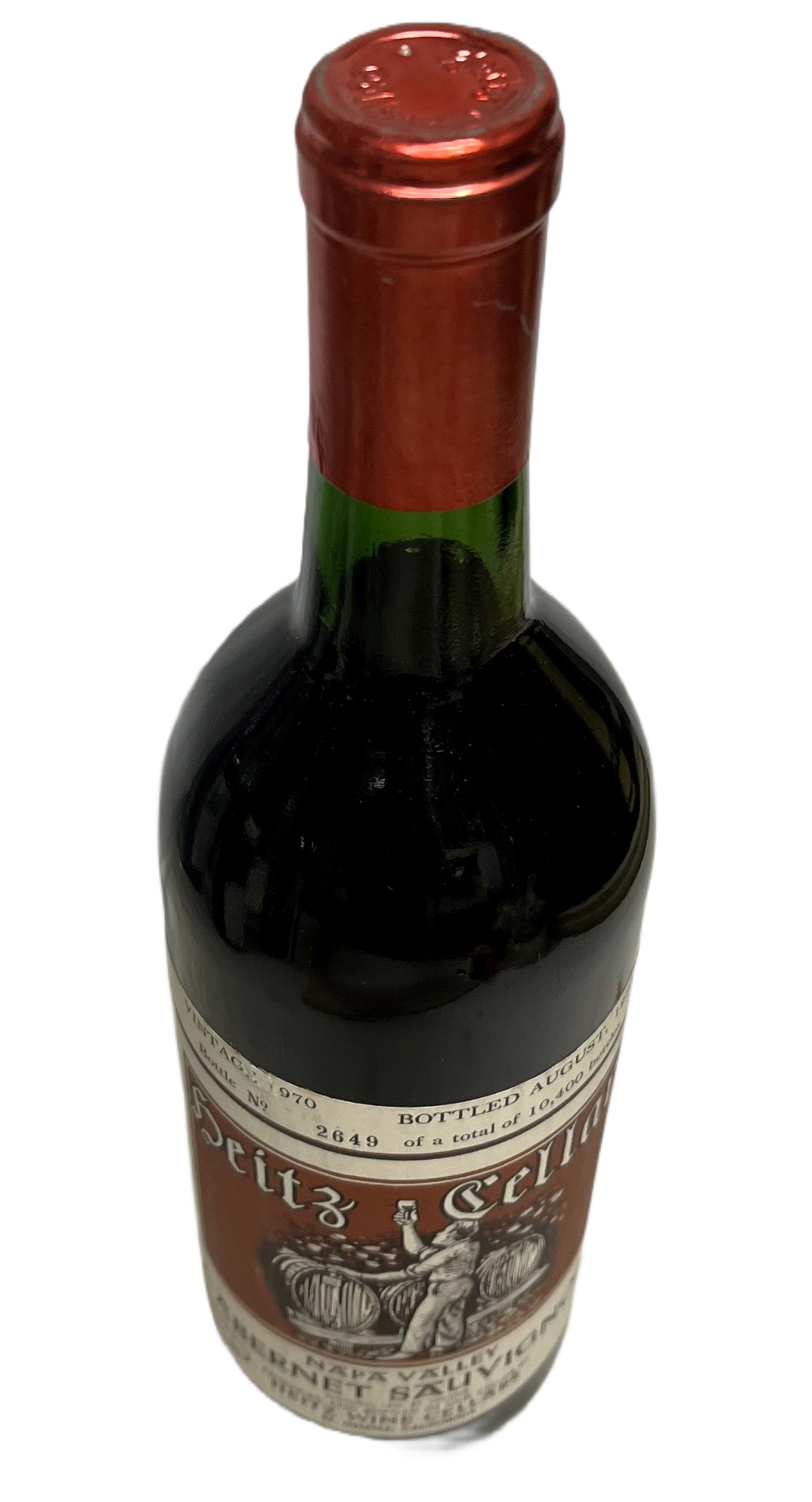 1970 Heitz Cellar Napa Valley Martha's Vineyard Cabernet Sauvignon