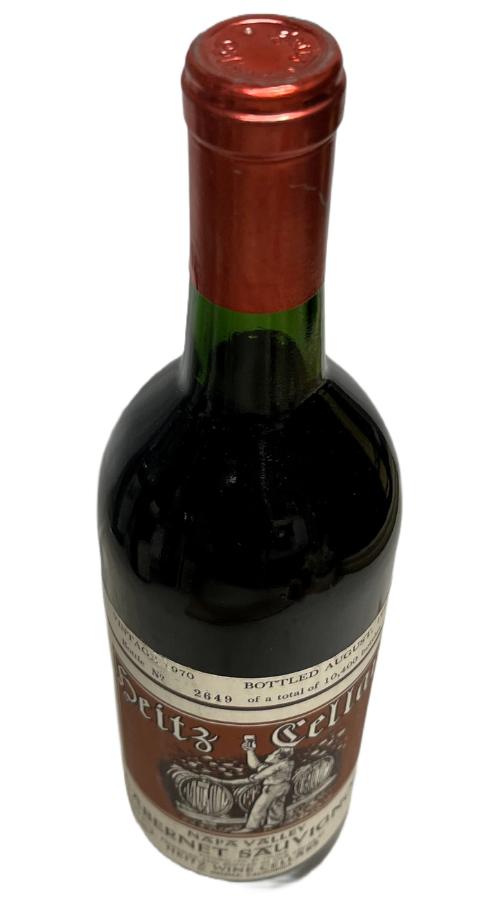 1970 Heitz Cellar Napa Valley Martha's Vineyard Cabernet Sauvignon