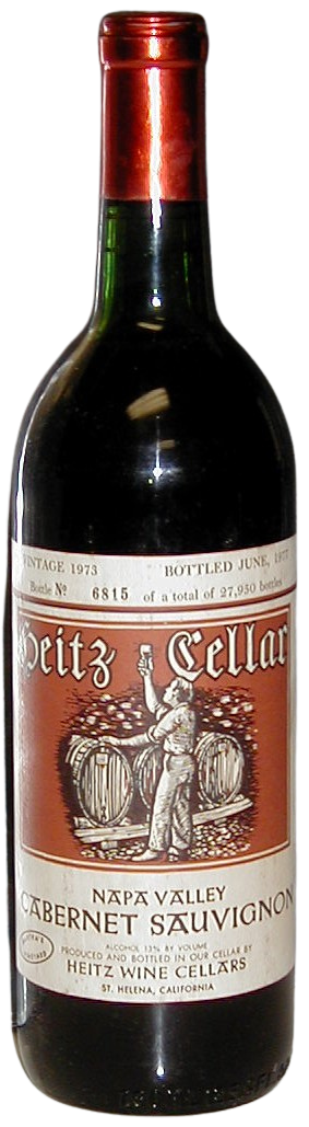 1973 Heitz Cellar Napa Valley Martha's Vineyard Cabernet Sauvignon