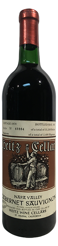 1978 Heitz Cellar Napa Valley Martha's Vineyard Cabernet Sauvignon