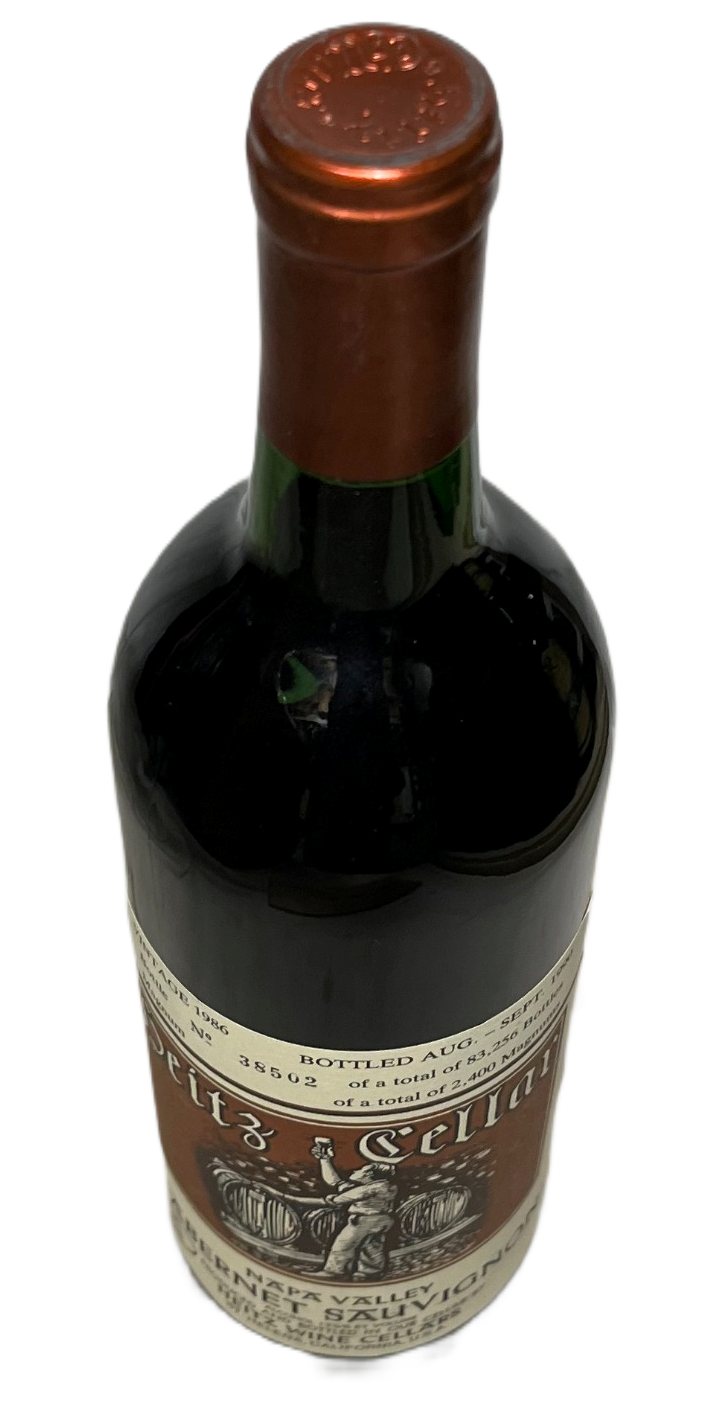1986 Heitz Cellar Napa Valley Martha's Vineyard Cabernet Sauvignon