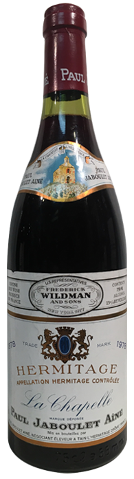 1978 Paul Jaboulet Hermitage La Chapelle