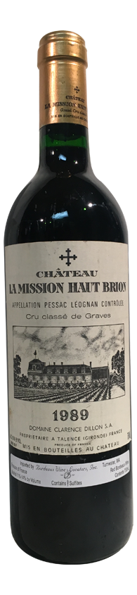 La Mission Haut Brion Pessac Leognan 