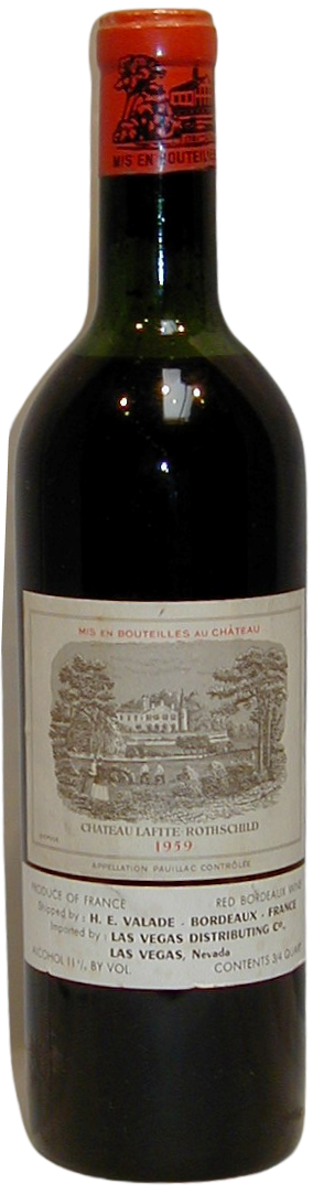 1959 Lafite Rothschild Pauillac