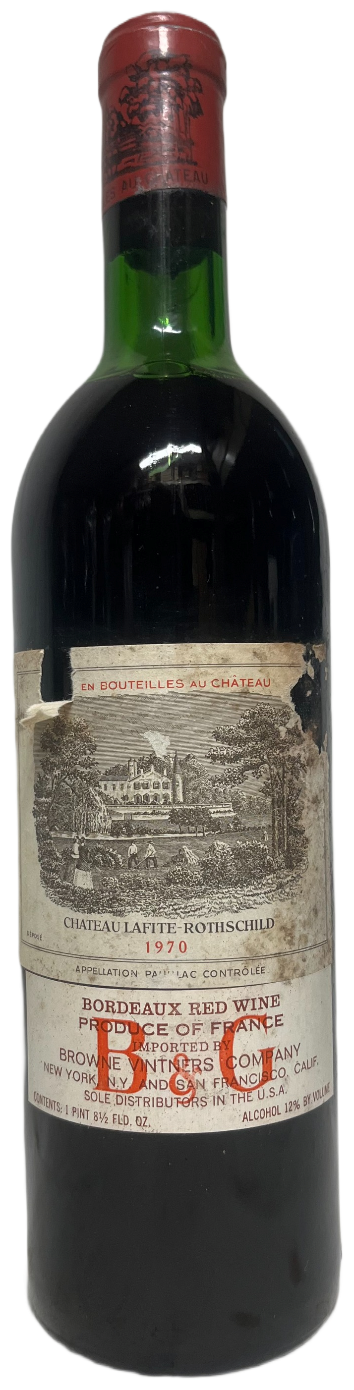 1970 Lafite Rothschild Pauillac