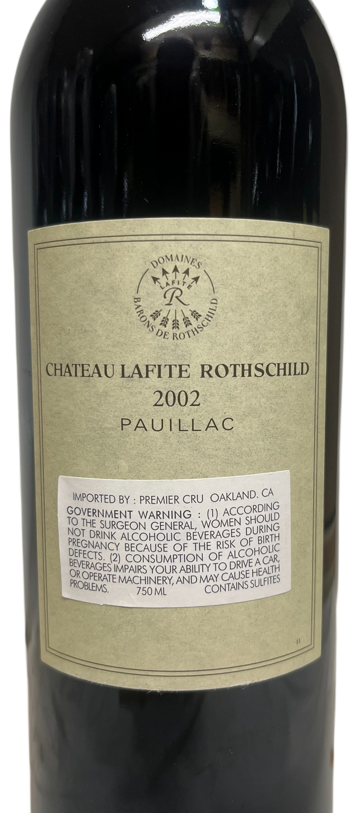 2002 Lafite Rothschild Pauillac