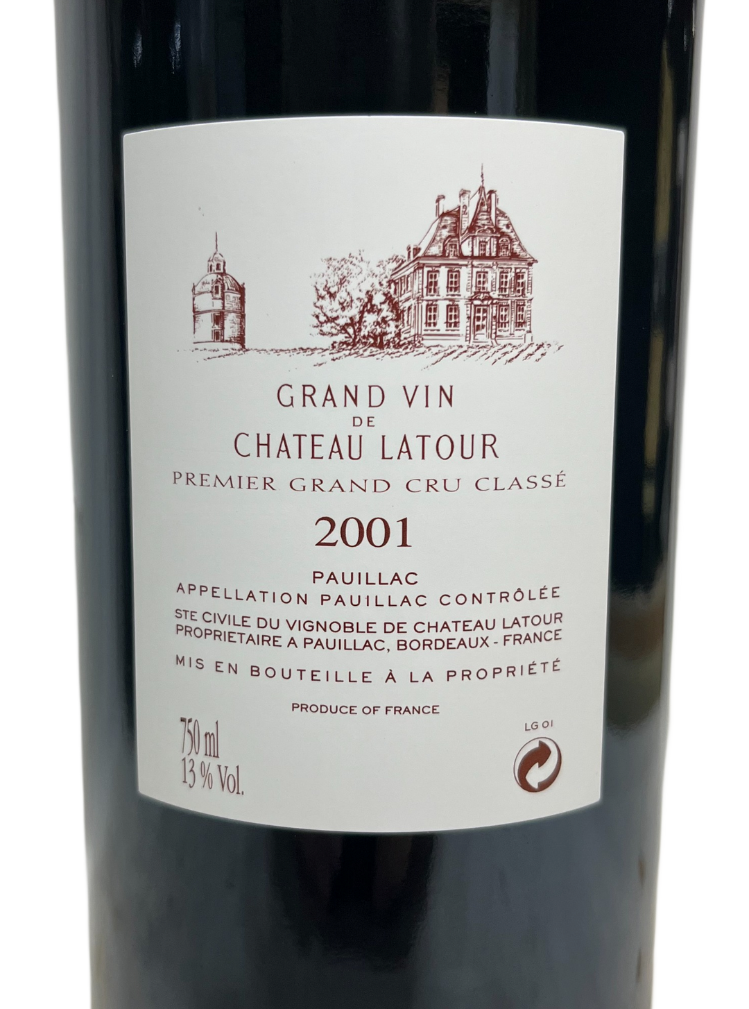 2001 Latour Pauillac