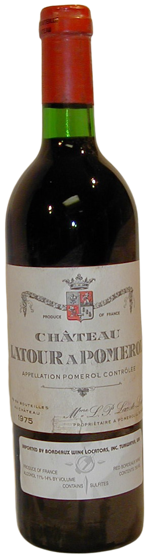 1975 Latour à Pomerol Pomerol