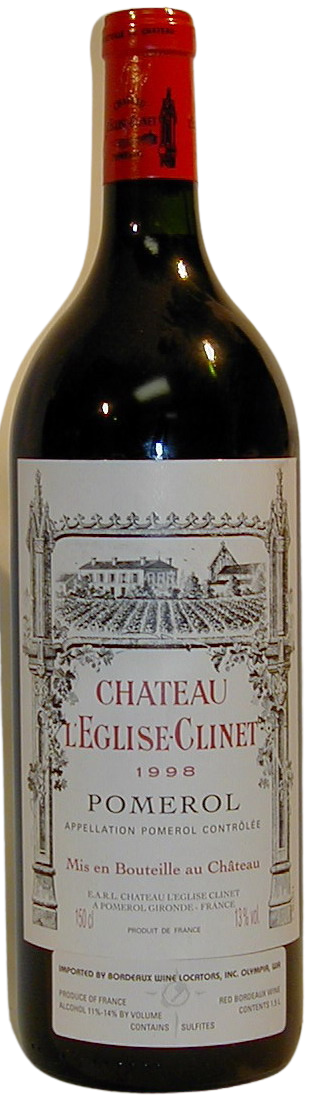 1998 L'Eglise Clinet Pomerol