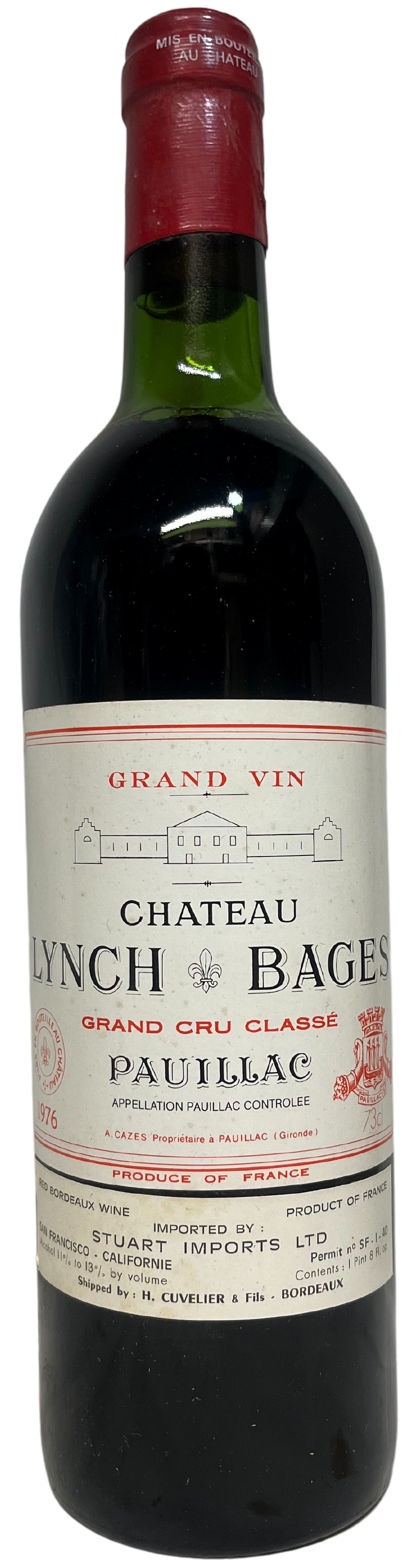 1976 Lynch Bages Pauillac