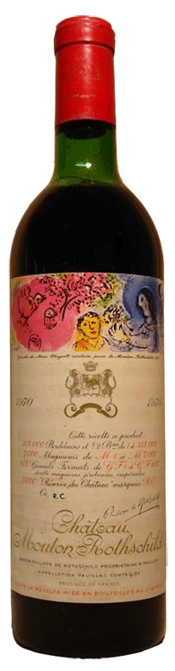 1970 Mouton Rothschild Pauillac