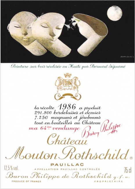 1986 Mouton Rothschild Pauillac