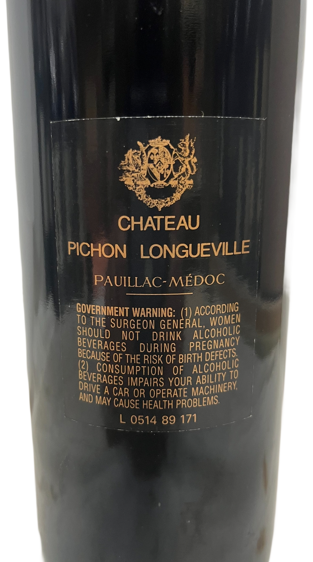 1989 Pichon Baron Pauillac