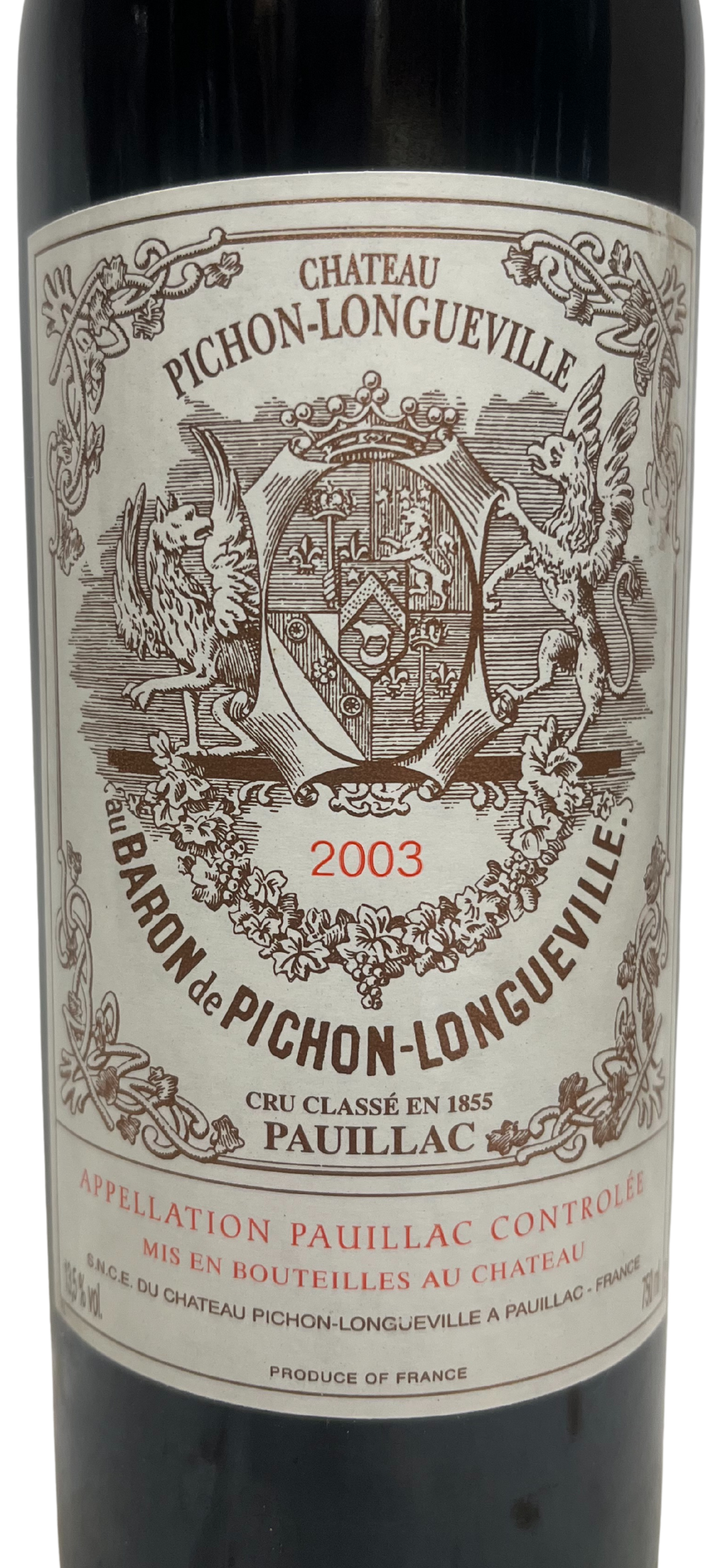 2003 Pichon Baron Pauillac