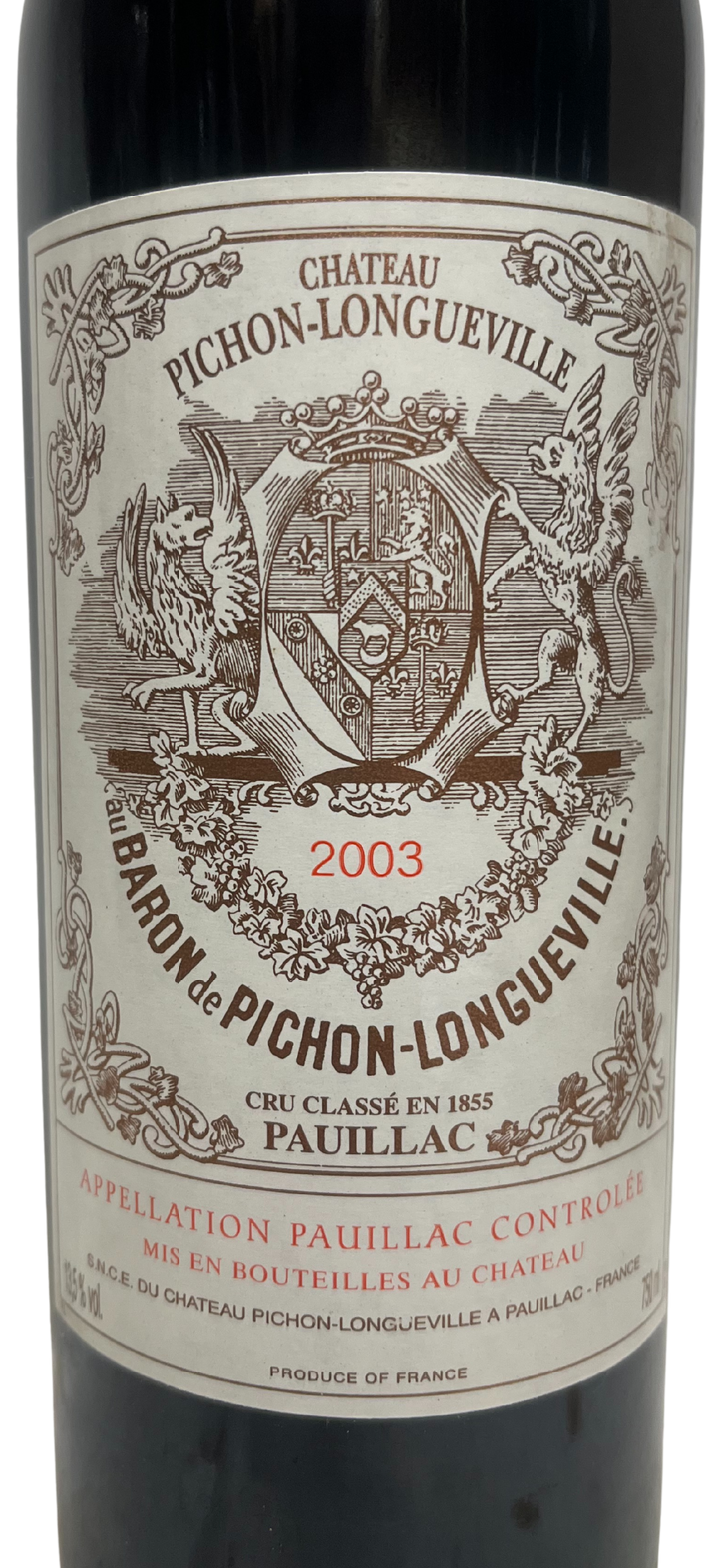 2003 Pichon Baron Pauillac