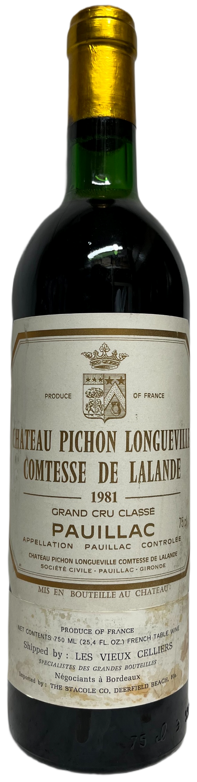 1981 Pichon Lalande Pauillac
