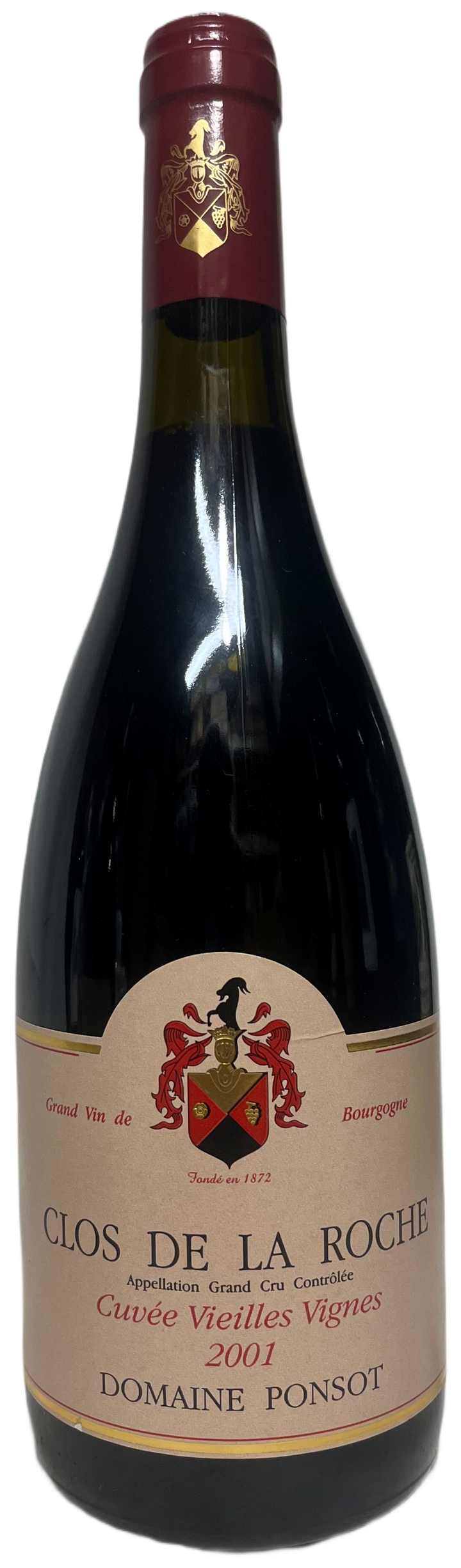 2001 Ponsot Clos de la Roche Vieilles Vignes