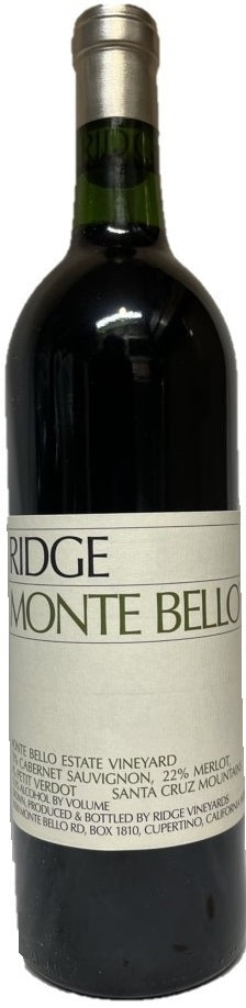 1987 Ridge Monte Bello Proprietary Red