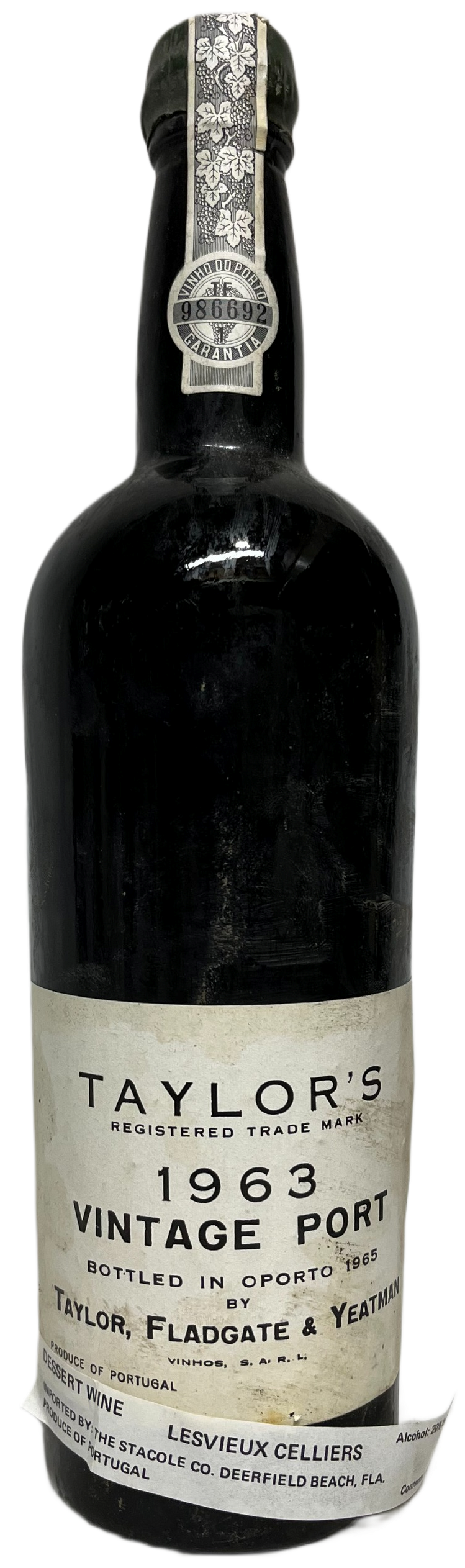 1963 Taylor Fladgate Vintage Port