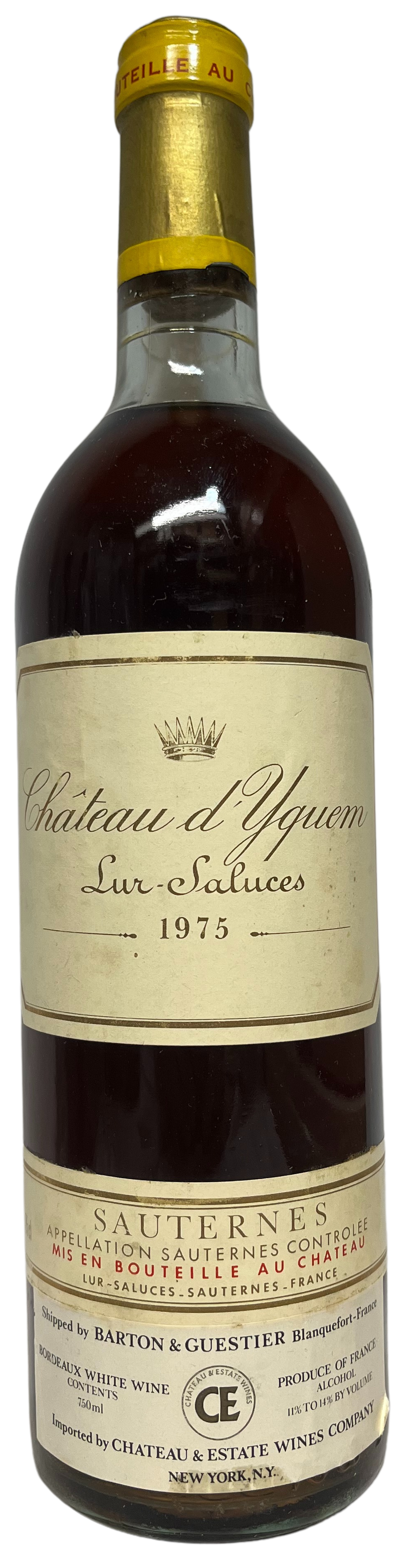 1975 Yquem Sauternes