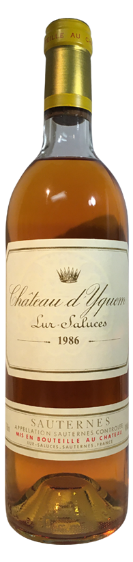 1986 Yquem Sauternes