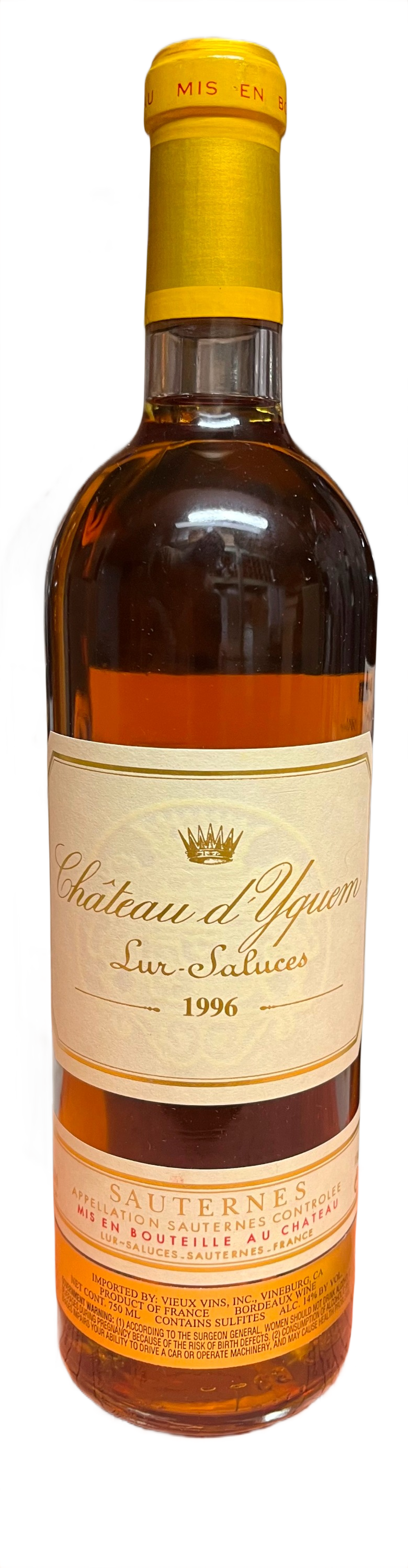 1996 Yquem Sauternes