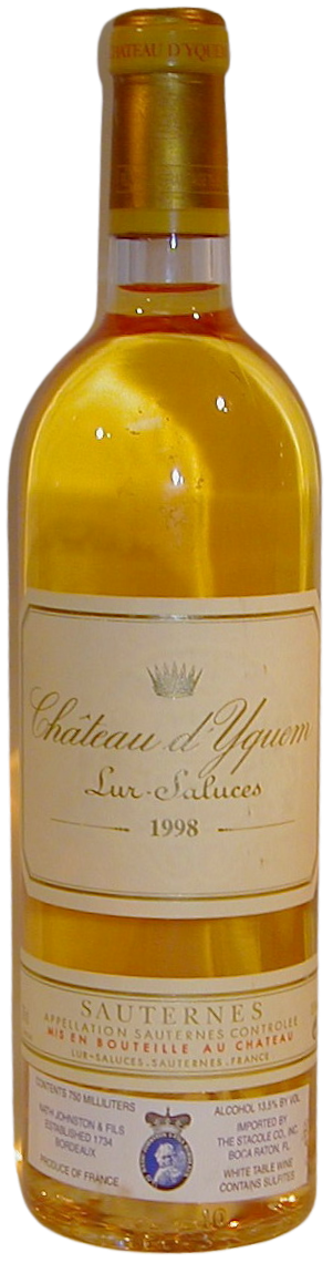 1998 Yquem Sauternes