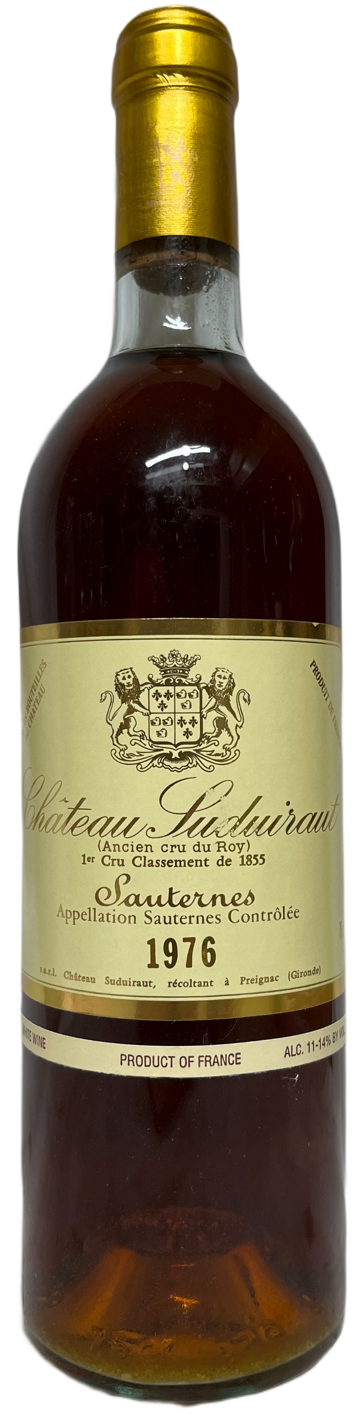 1976 Suduiraut Sauternes
