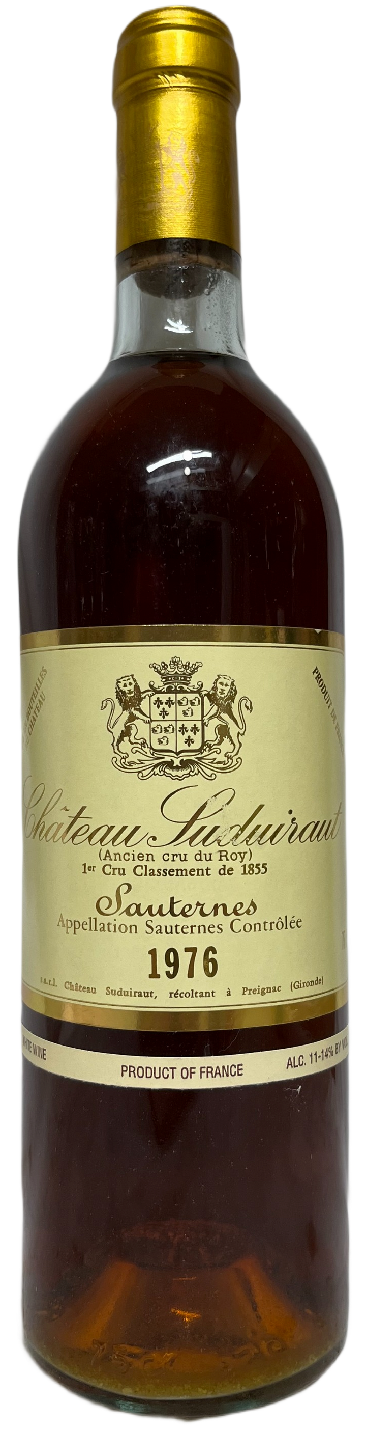 1976 Suduiraut Sauternes