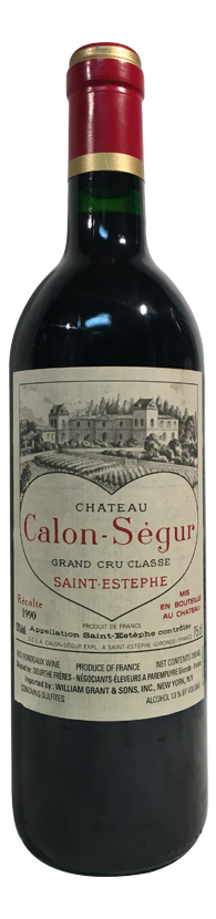 1990 Calon Segur St Estephe