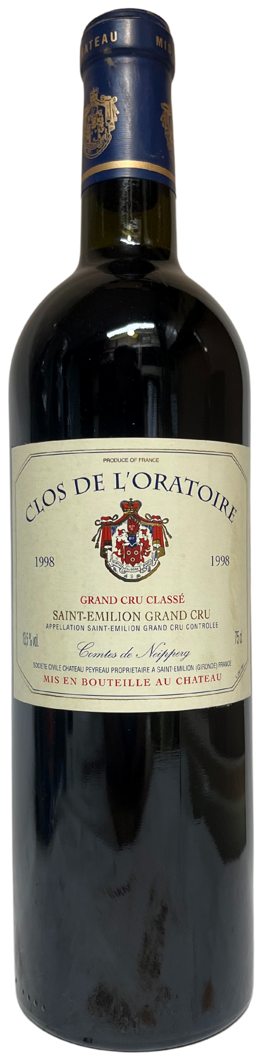 1998 Clos De L'Oratoire St Emilion