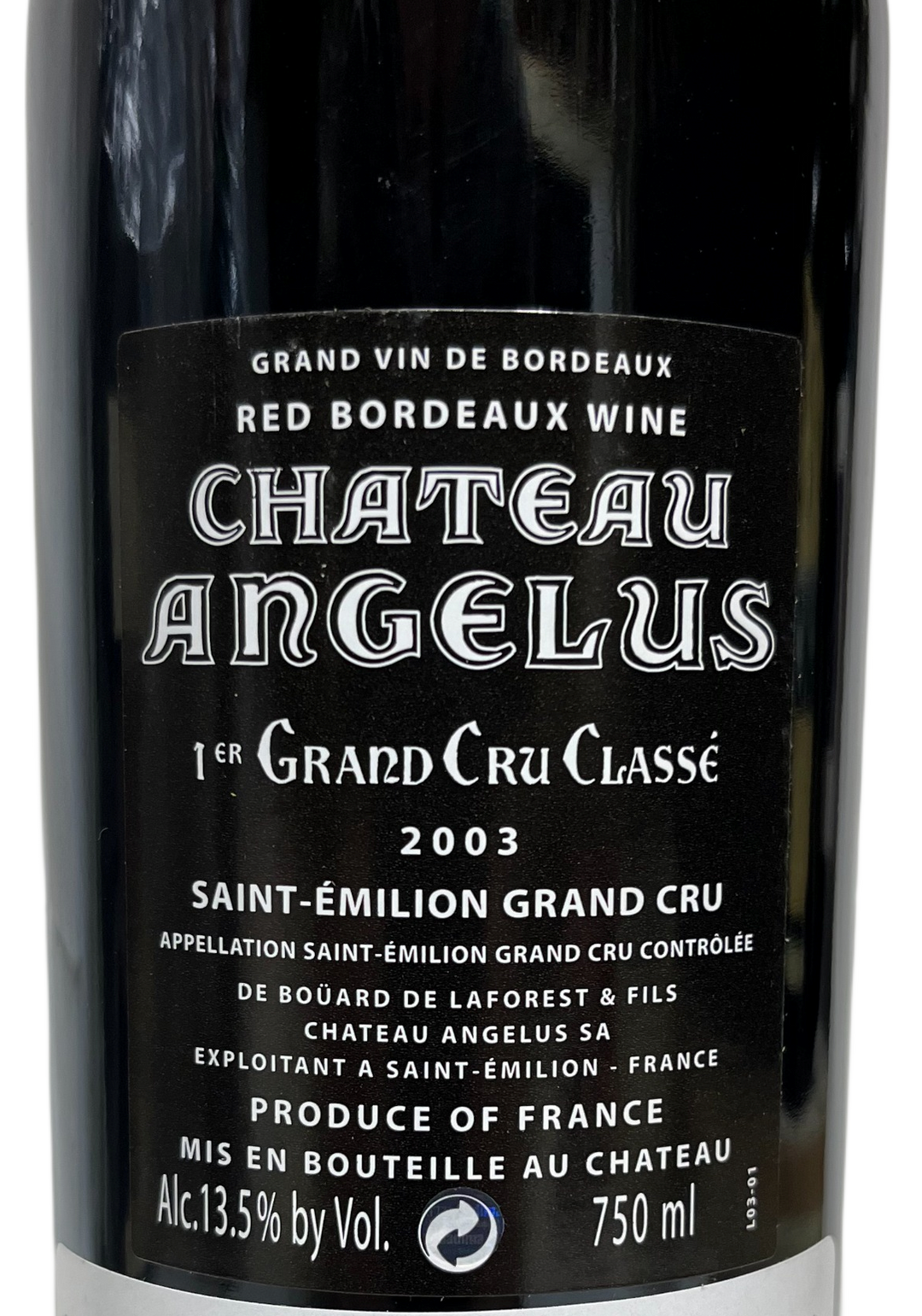 2003 Angelus St Emilion