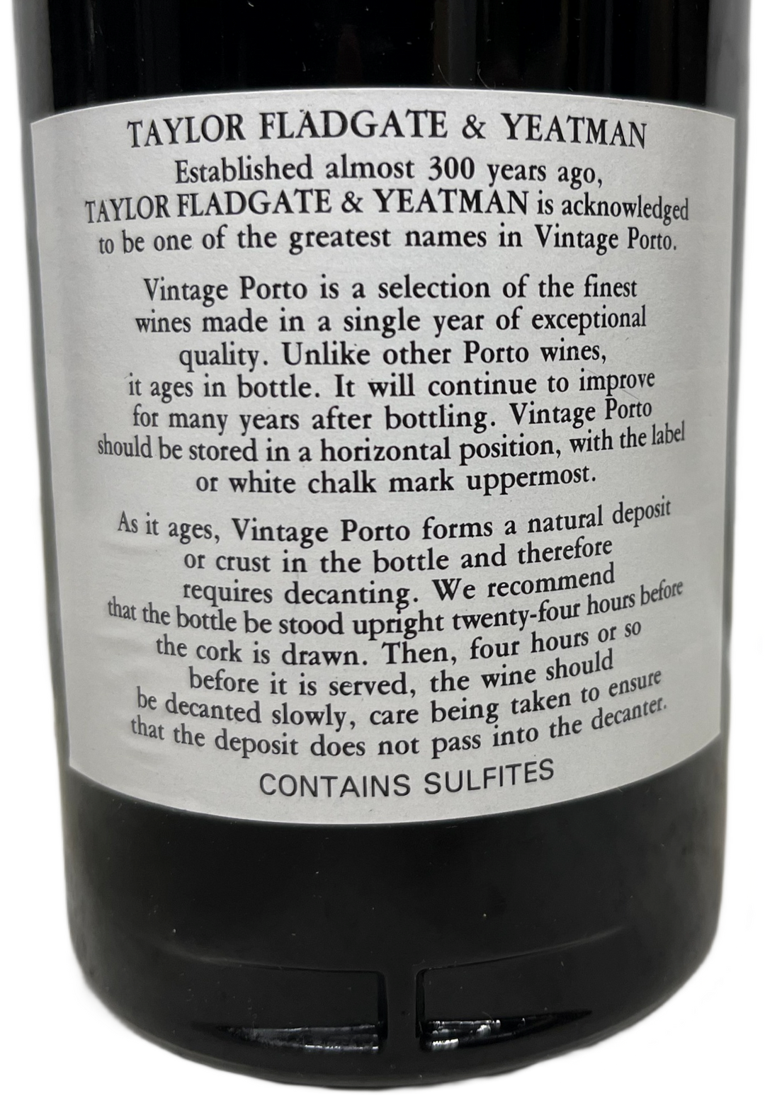 1985 Taylor Fladgate Vintage Port