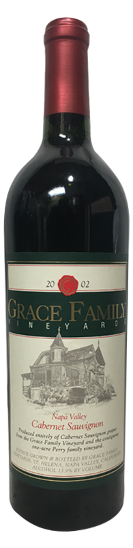 2002 Grace Family Vineyard Napa Valley Cabernet Sauvignon