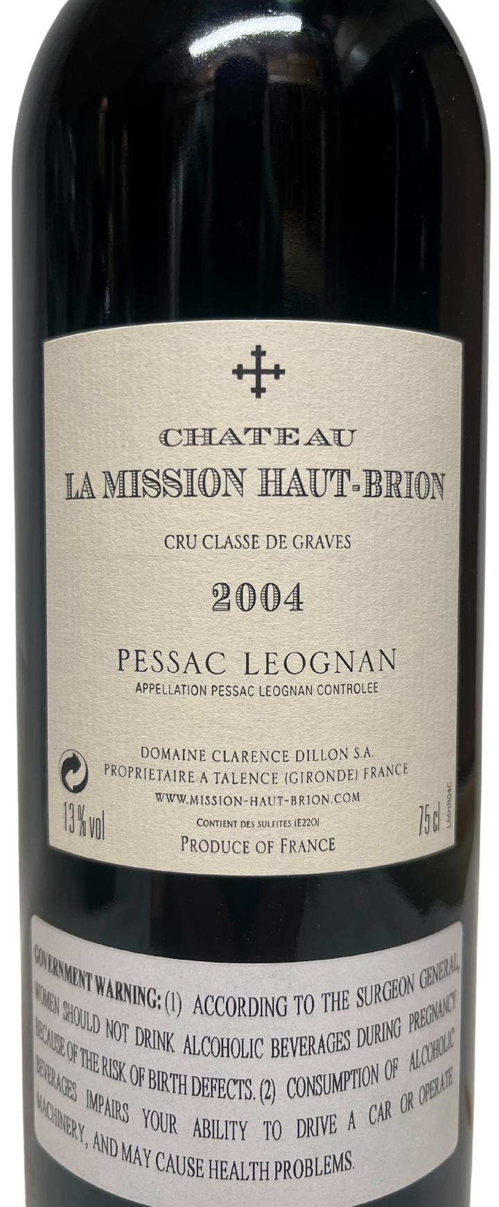 2004 La Mission Haut Brion Pessac Leognan