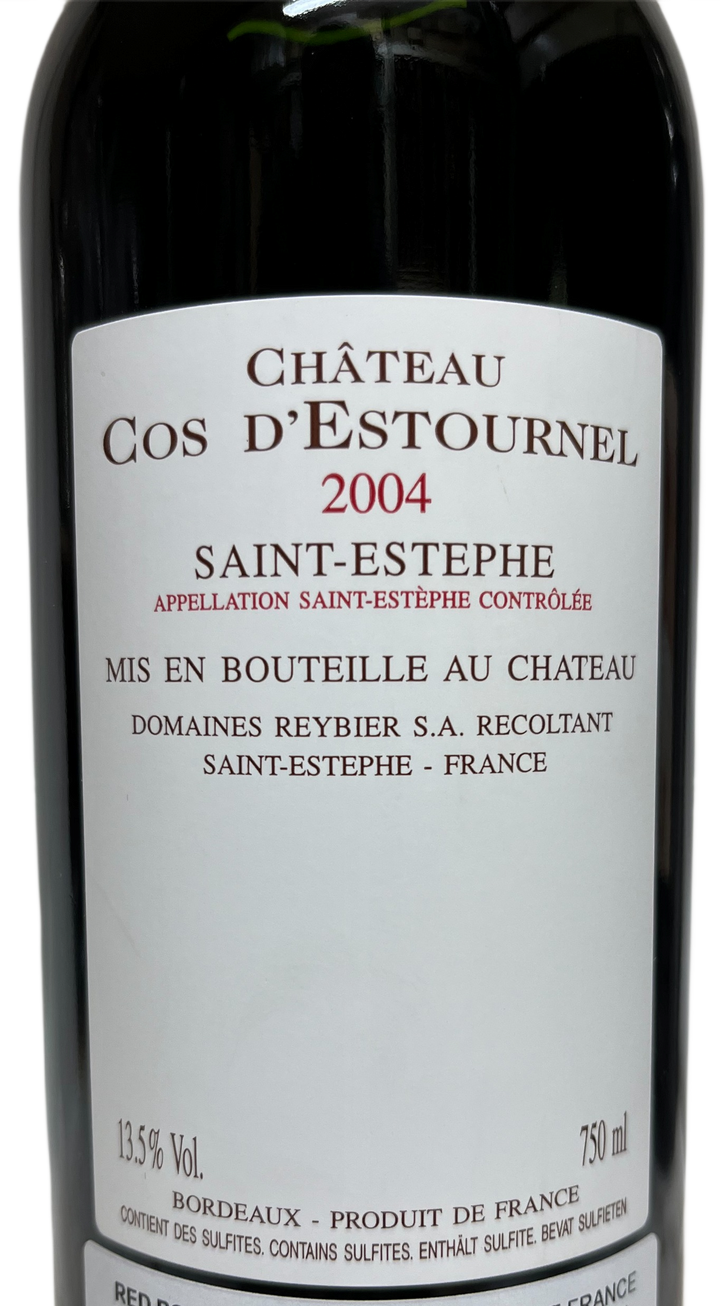2004 Cos d'Estournel St Estephe