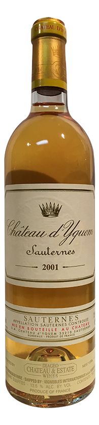 2001 Yquem Sauternes
