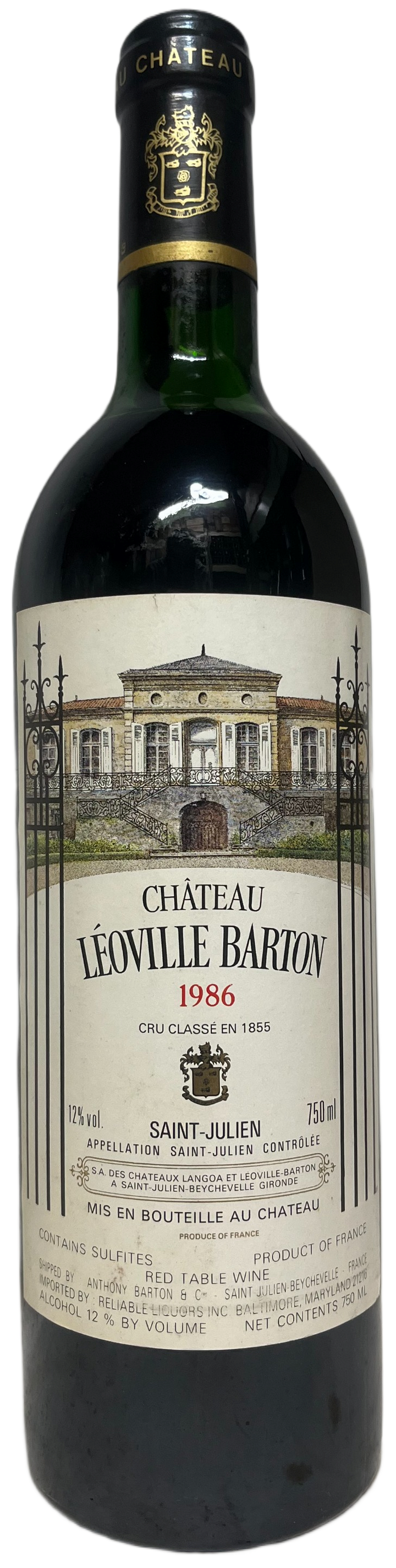 1986 Leoville Barton St Julien