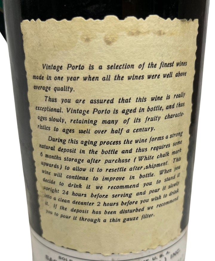 1975 Taylor Fladgate Vintage Port