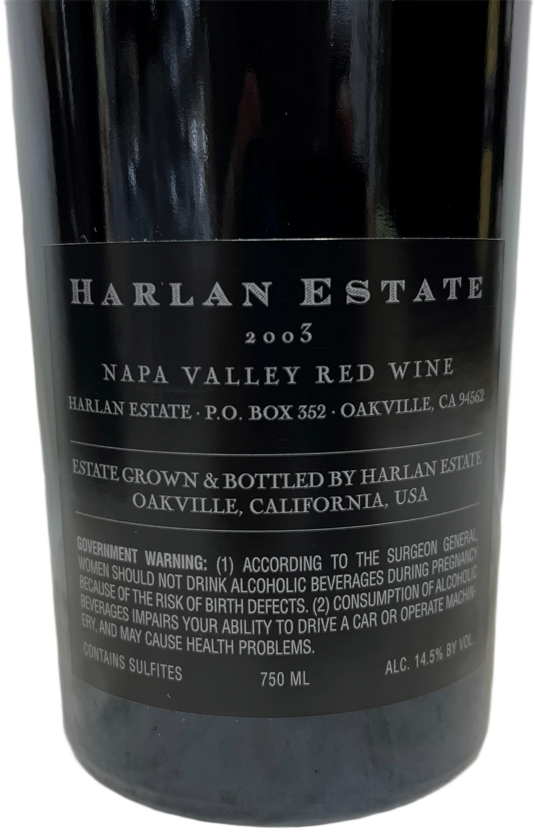 2003 Harlan Estate Napa Valley Proprietary Red