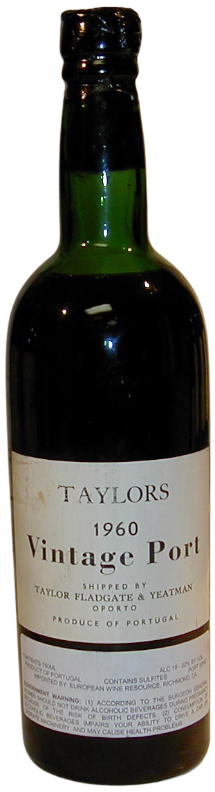 1960 Taylor Fladgate Vintage Port