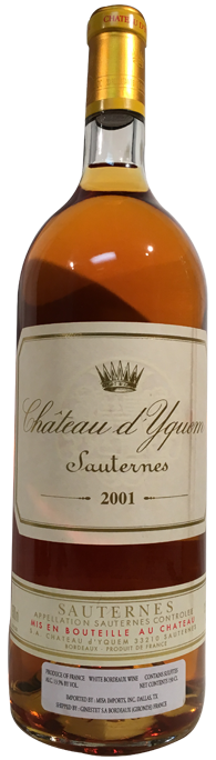 2001 Yquem Sauternes