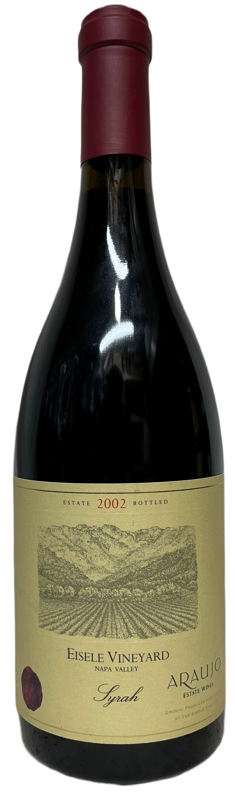 2002 Araujo Estate Napa Valley Eisele Vineyard Syrah